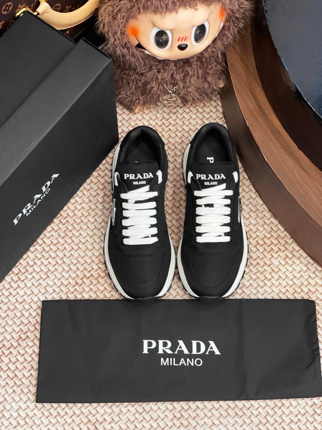 Prada 25Ss Casual Sports Shoes: Entirely Custom-Made, Using All-Custom Materials