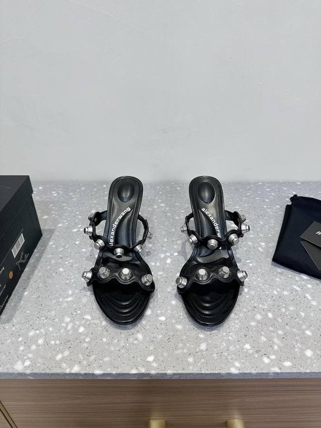 Alexander Wang Alexander Wang 25Ss Early Spring New Arrival Chunky Heel High Hee