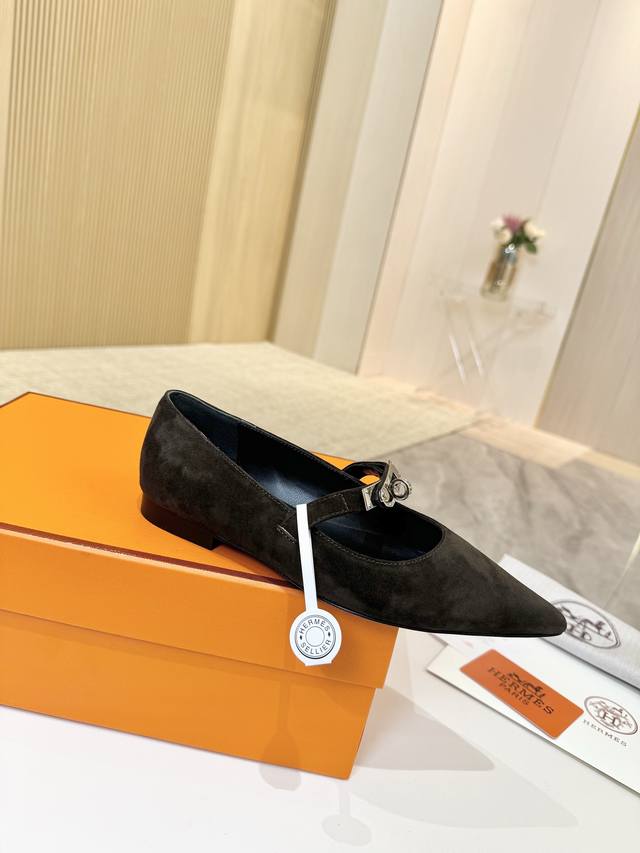 Hermes, Factory Price P Genuine Leather Outsole, Top-Tier Version!Original Desig