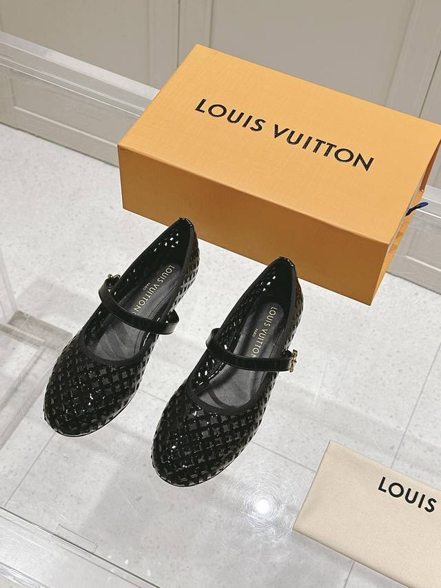 Top-Tier Version Louis Vuitton Romy Series 2025 New Arrival Ballet Flat Shoes Wi