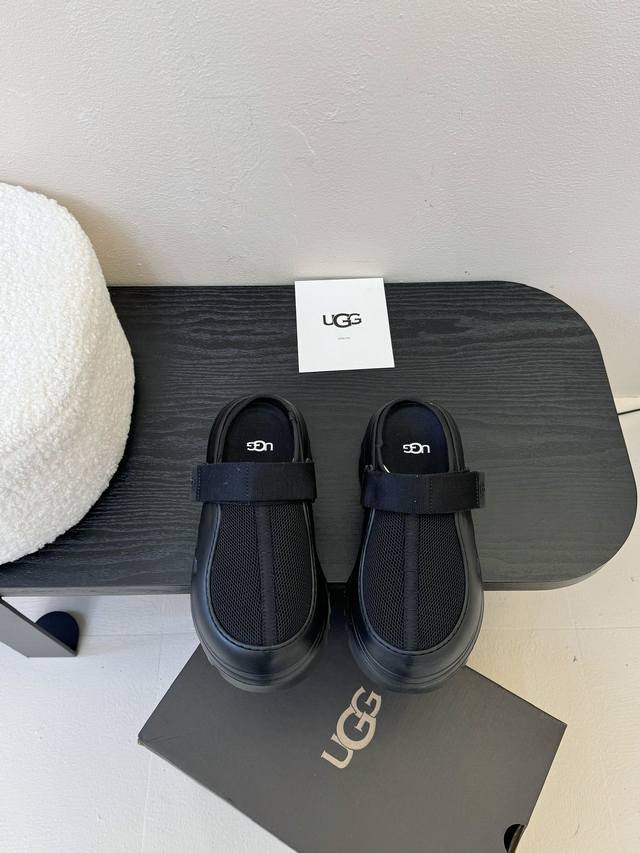 Men's Size 10 Ugg New Boken Thick Sole Mini-Trendy Slippers, Chubby Dudu Slipper