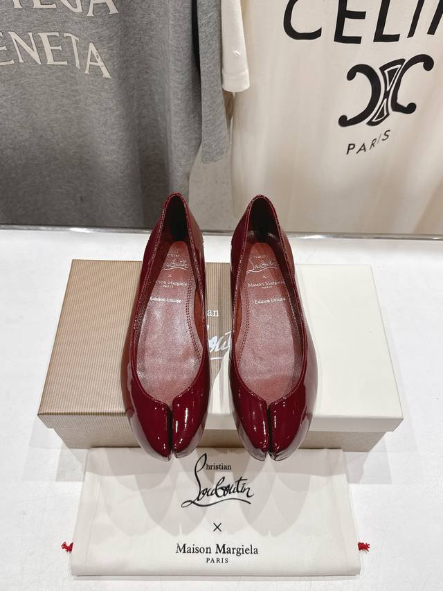 High-Version Factory Release Mm6 Margiela X Cl Red Sole Shoes Collaboration Edit