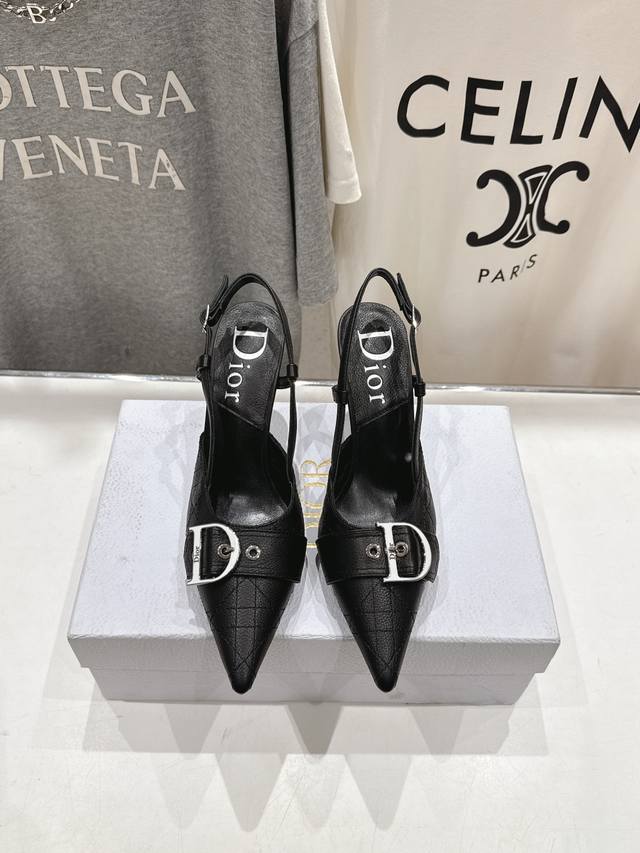 High-End Version Dior*Dior 2025 Ss Spring/Summer New Arrival Brogue-Style High-H
