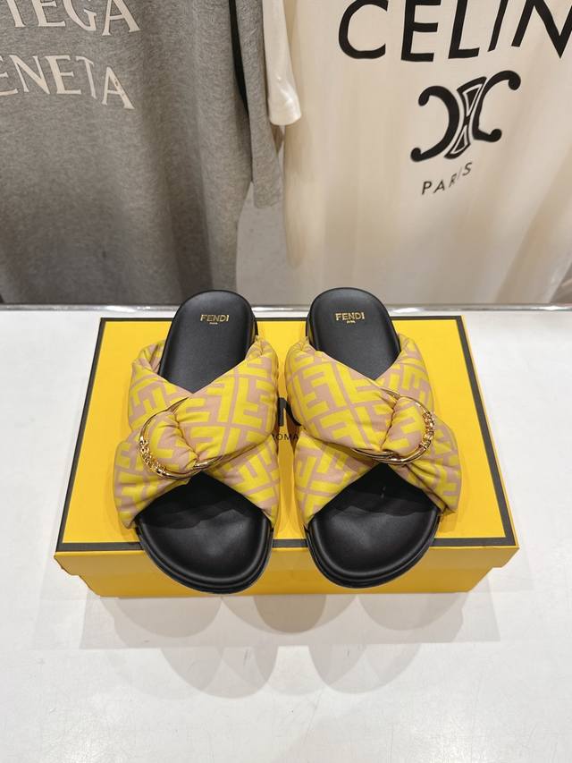 High-End Factory Price Pp Fabric Fendi* Fendi 2025Ss Summer New Arrival Ff Class