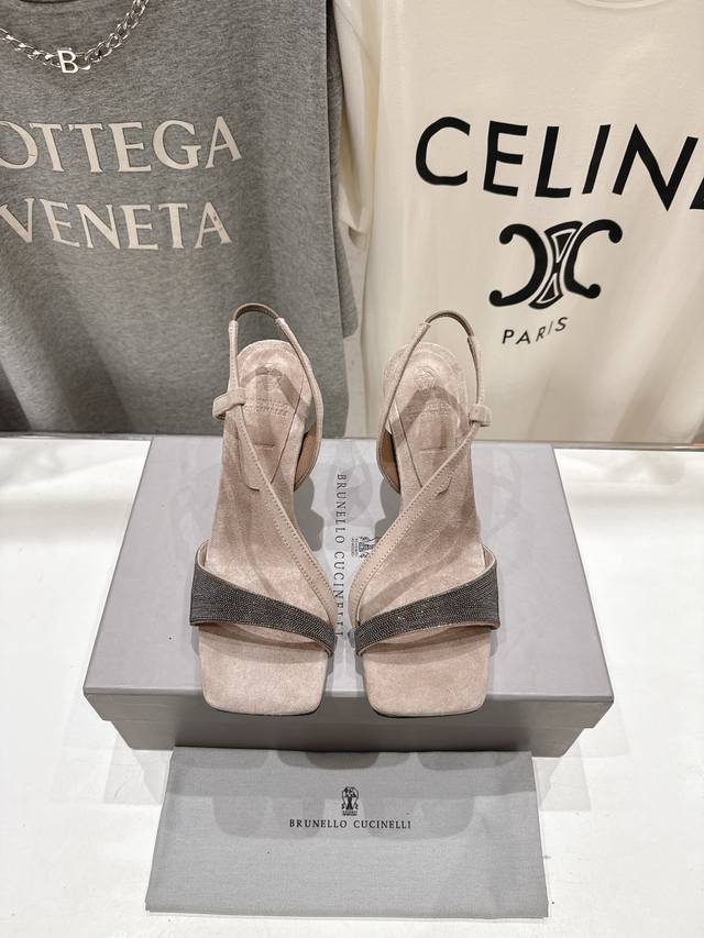 High-End Version. Brunello Cucinelli Summer New Arrival Bc Fringe Hand-Strung Be