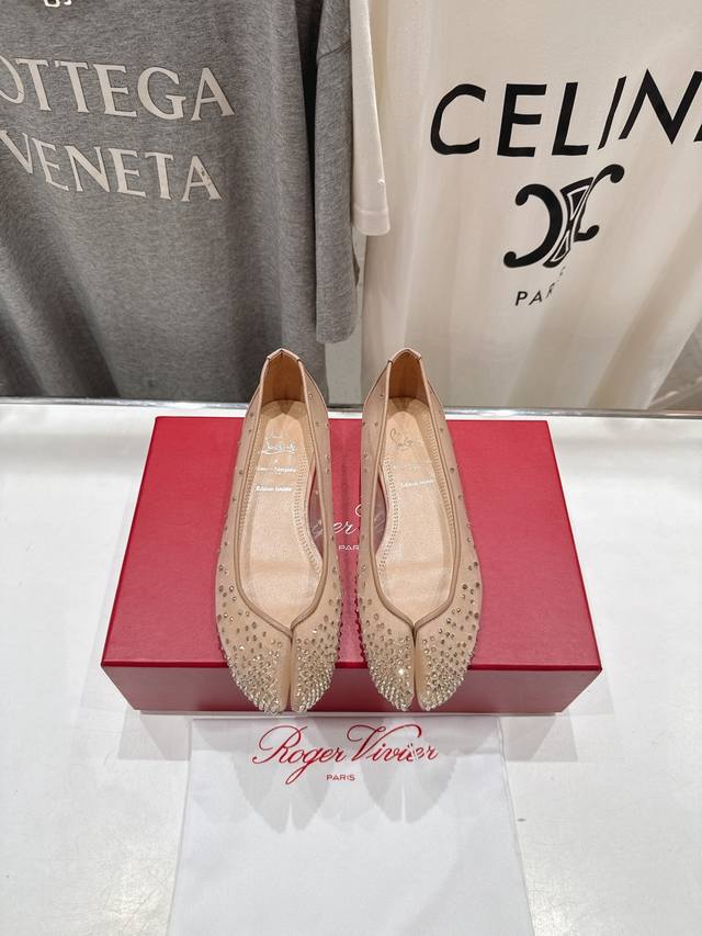 High-End Version, Factory-Direct Mm6 Margiela X Cl Red-Soled Shoes, Collaboratio