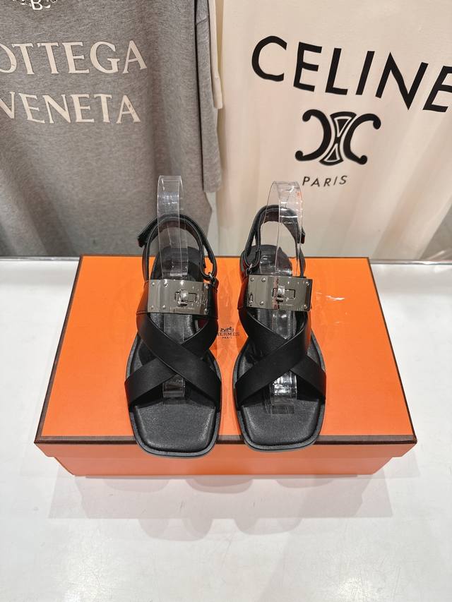 High-End Version Factory-Direct Hermes H-House Spring/Summer Cool Sandals Series