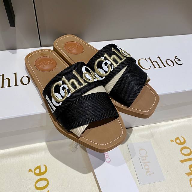 Chloe Chloe's Latest Cross-Woven Strap Roman Sandals,Imported Custom-Made High-D