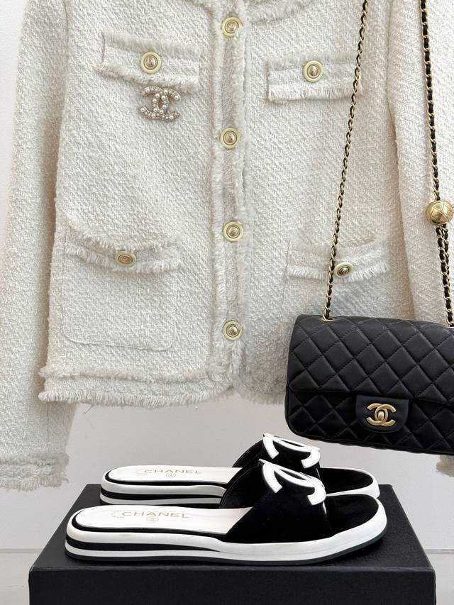Factory Price Chane* | Little Chanel 25P New Arrival Double C Slides A Must-Have