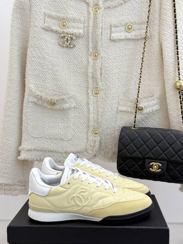 Factory Price Chane* | New Classic Diamond-Patterned Retro Casual Sneakers Class