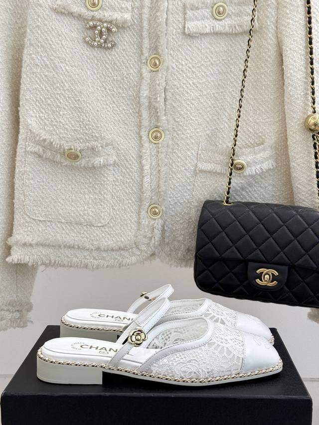 Factory Price Chane* | Chanel 25P Spring/Summer New Arrival Chain Lace Camellia