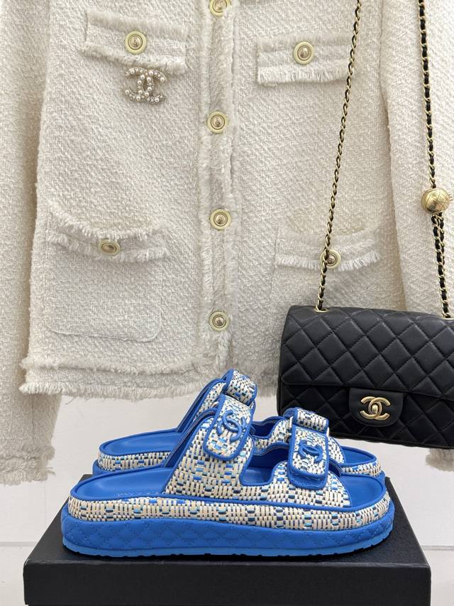 Factory Price Chane* | Classic Chanel Spring/Summer Double C Magic Strap Beach S