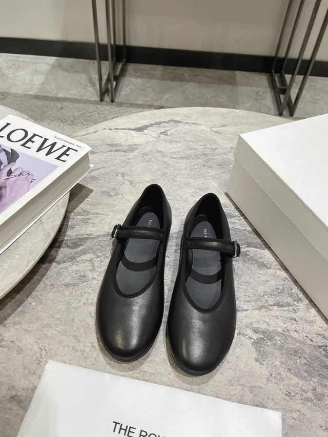 The Row Ss New Arrival~ The Row Mary Jane Shoes New Arrival, Ultra-Minimalist Ye