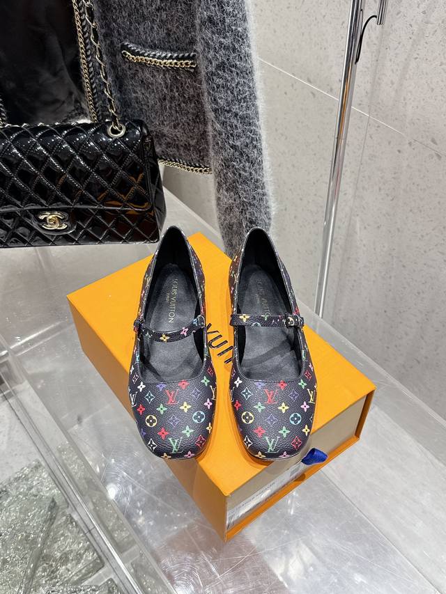 Top-Tier Version Louis Vuitton Lv Louis Vuitton 25 Spring/Summer Latest Mary Jan