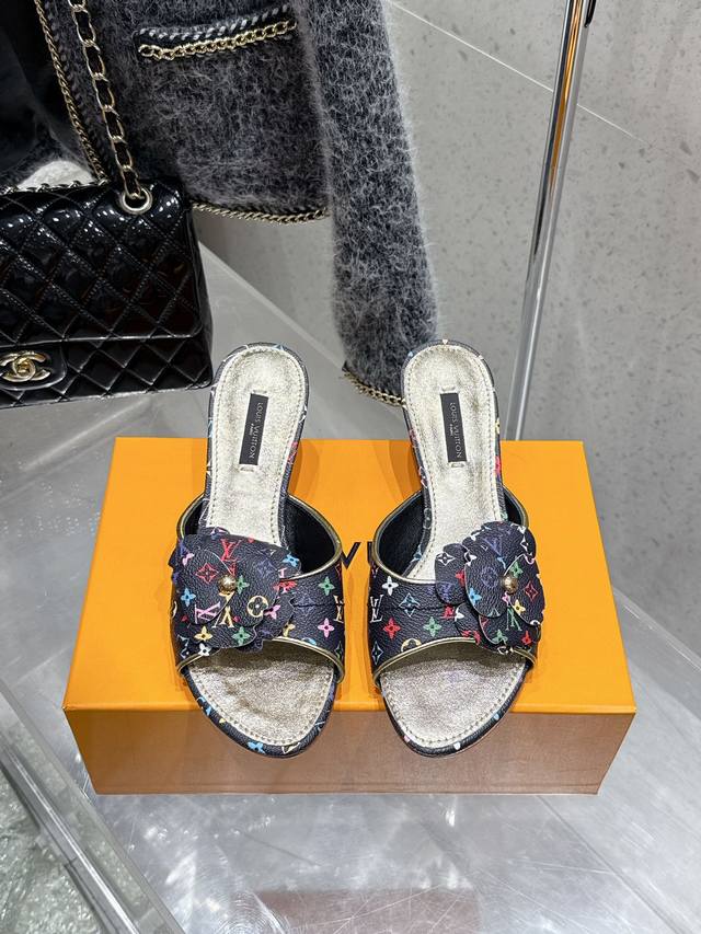 Top-Tier Edition Louis Vuitton 2023 Spring/Summer New Arrival Slippers It's Hard