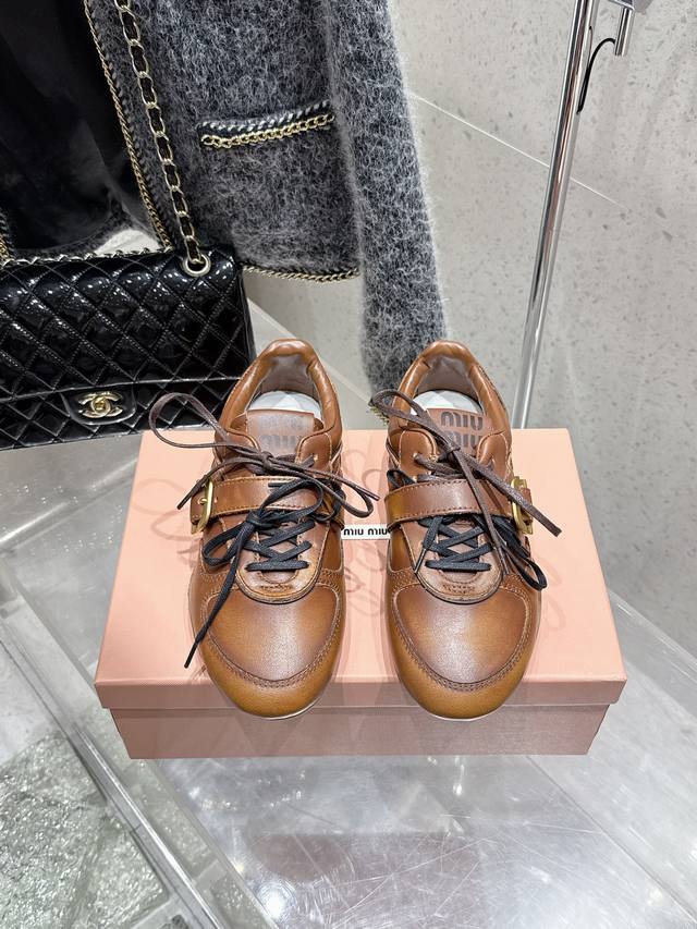 Top-Tier Edition Miumiu Miu Miu Sports Shoes Preview Before Early Spring Release