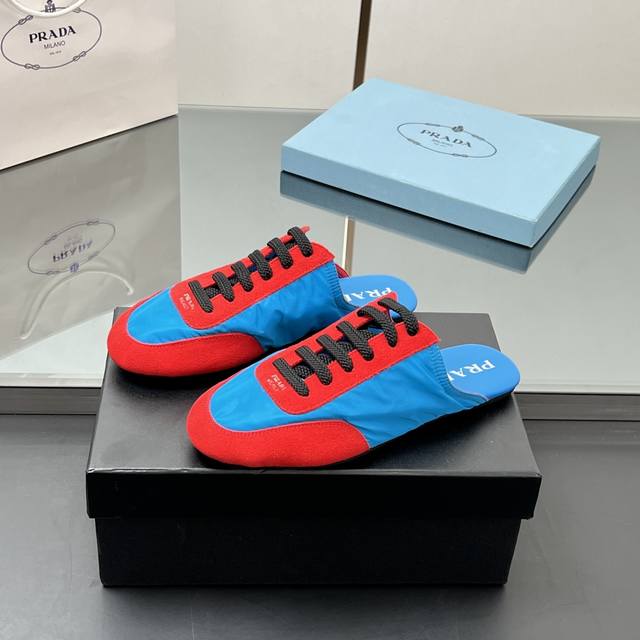 Factory P Price High Quality!! Prada New-Style Training Shoes, Collapse Recycled