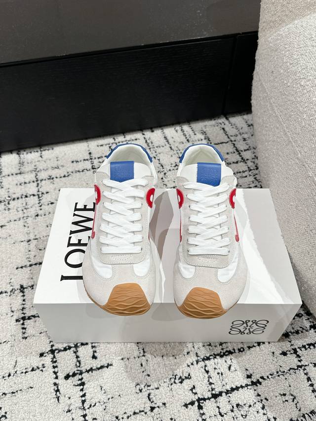 Couple's Edition Top-Tier Version Loewe 25 Latest Runway Style Ballet Runner 2.0