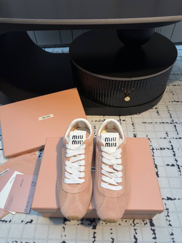 Premium-Quality Miu Miu-Style Shoes 2025 New Hot-Selling Dirty-Look Shoes Comfor