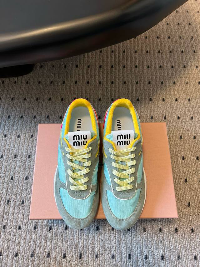 Premium-Grade Miu Miu 25Ss Spring/Summer New Arrival Runway Miu Miu Casual Shoes
