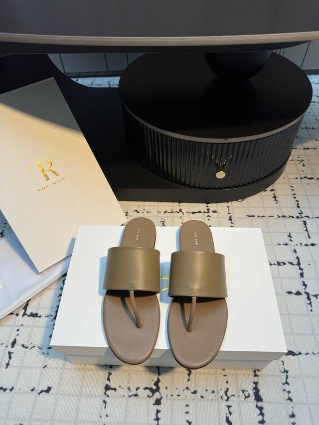 Therow25S Spring/Summer New Arrival Roman Thong Sandals Wow! The Classic Minimal