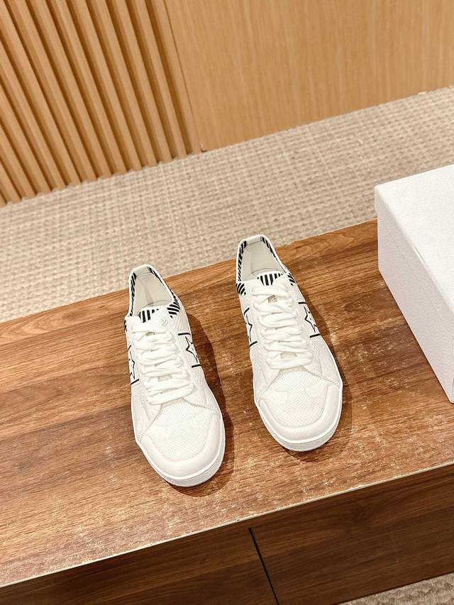Top-Tier Version. Dior's Iconic Sneaker Silhouette Is Reimagined In Premium Calf