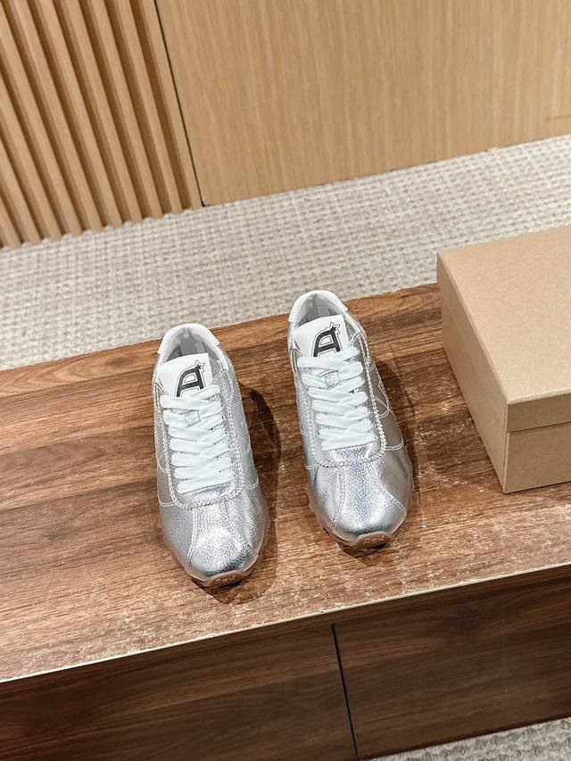Top-Tier Version: Ai Xi Spring/Summer New-Style Training Shoes. White Sneakers M