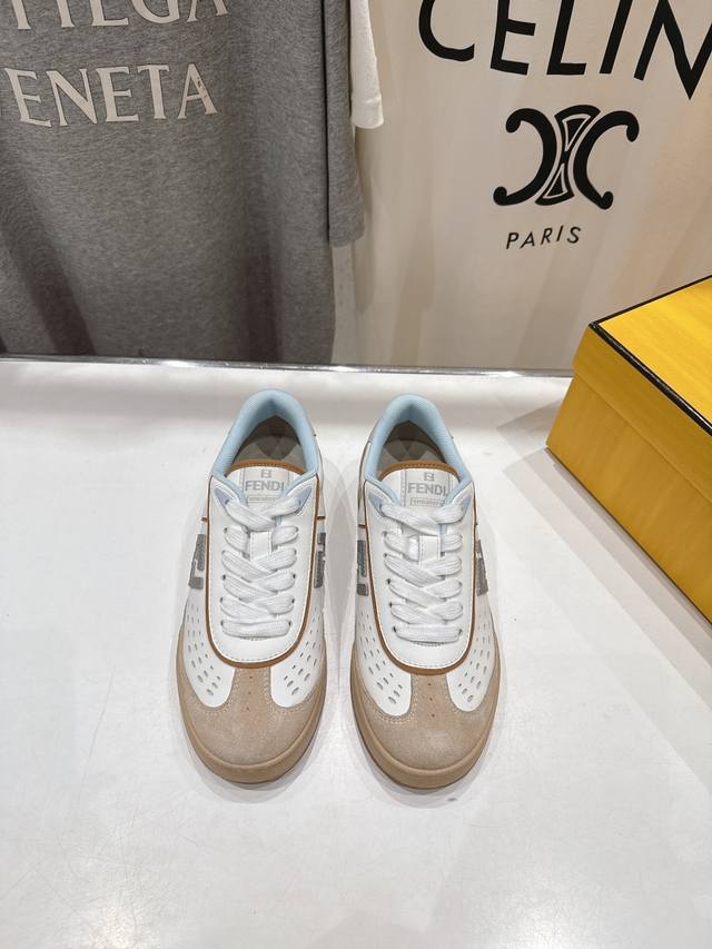 High-End Version, Men's Sizes +10. Fendi 25Ss New Couple's Edition Casual Sneake