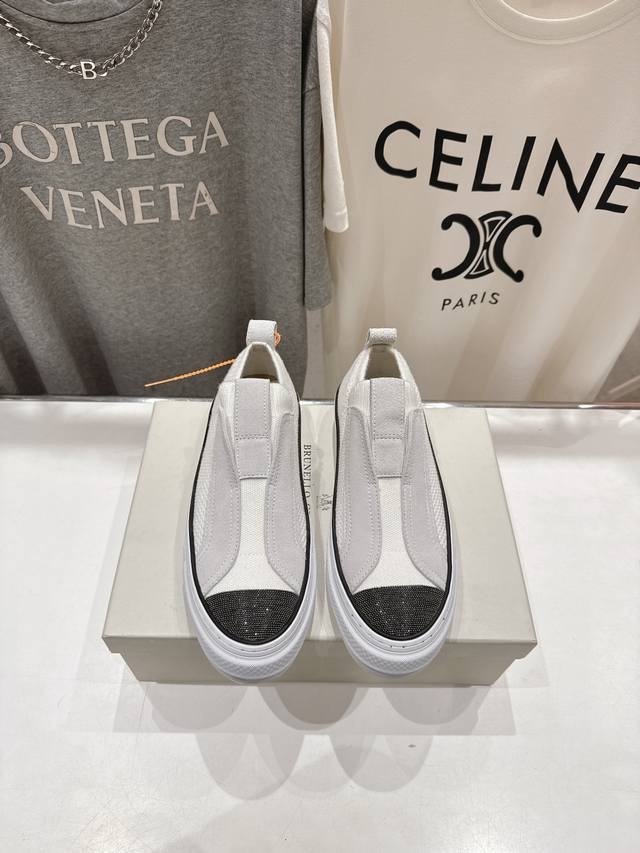 High-End Version Now Available. Brunello Cucinelli New Bc Classic Casual Sneaker