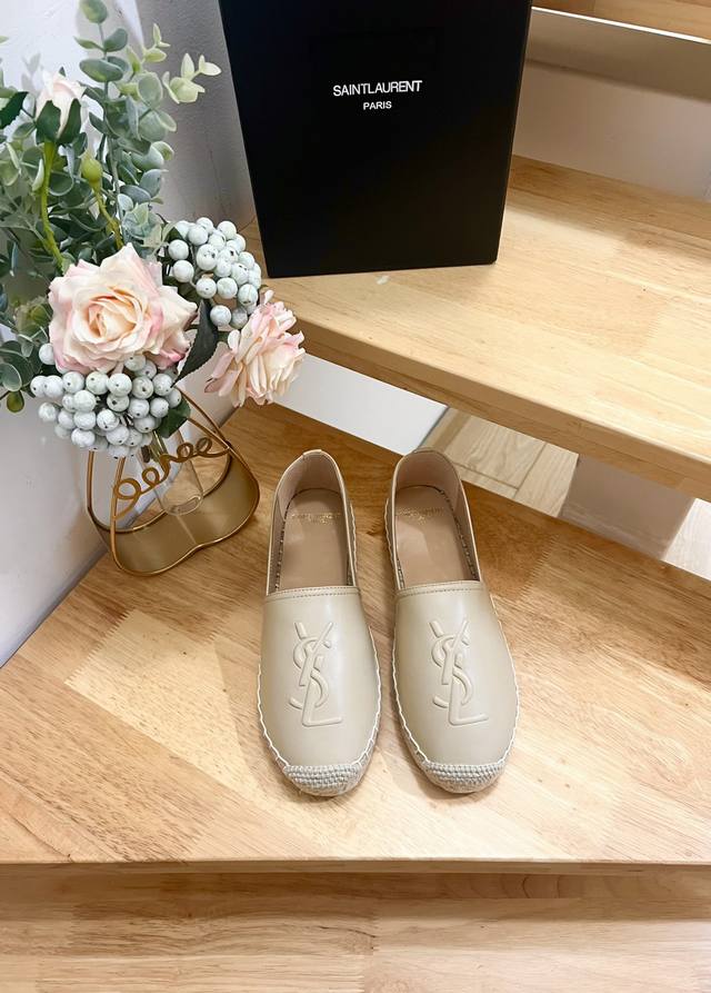 Women's Men's Saint Laurent Saint Laurent Spring/Summer Logo Fisherman Shoes Ysl