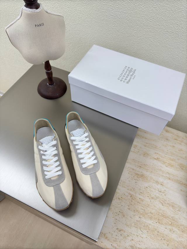 Couple's Edition New Dexun Mm6 Maison Margiela Men's Size 10 High-Gloss Cowhide