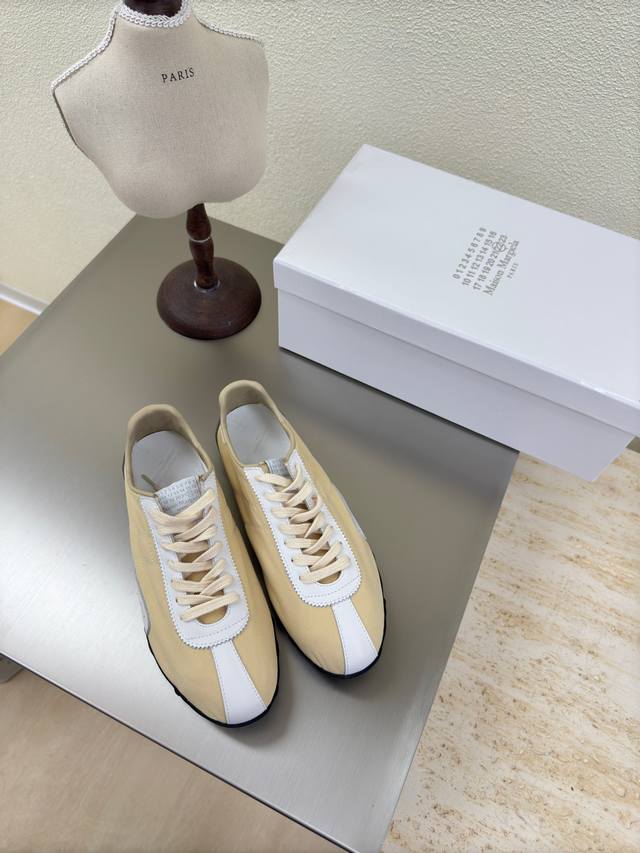 Couple's Edition New Dexun Mm6 Maison Margiela Men's Size 10 High-Gloss Cowhide