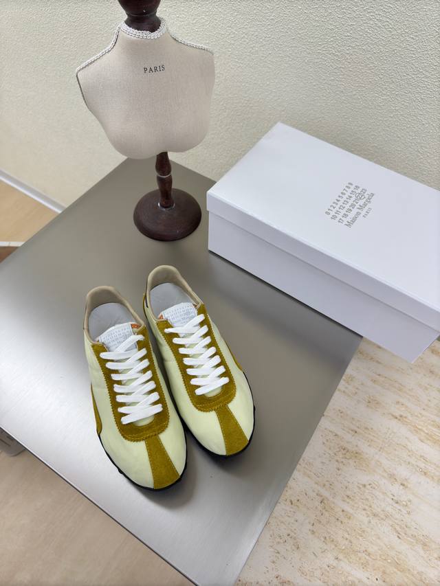 Couple's Edition New Dexun Mm6 Maison Margiela Men's Size 10 High-Gloss Cowhide