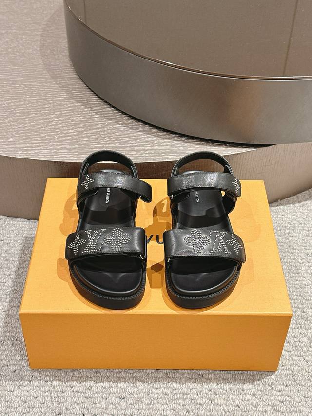 Out, Louis Vuitton Summer New Arrival Slippers Now Available, 1:1 High-End Custo