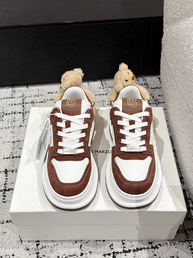 13De Marzo Niche Fashion Brand 25 New Arrival 3D Plush Toy Thick Sole Casual Sho