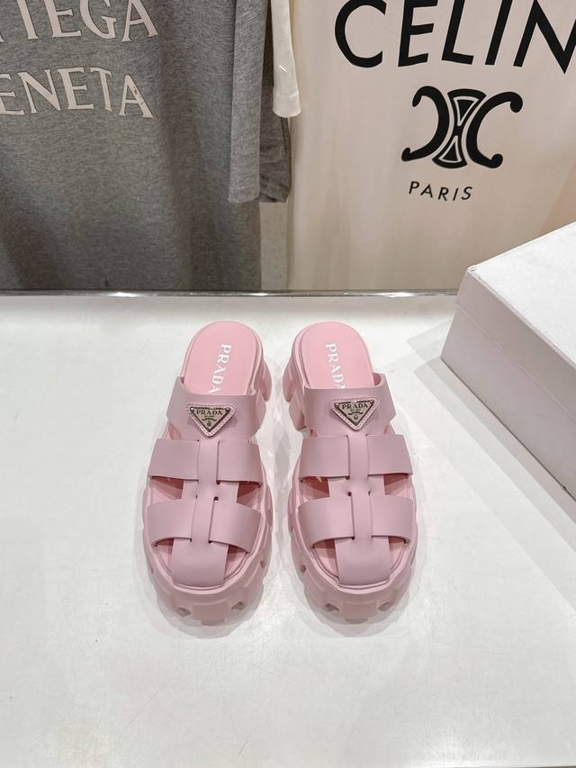 High-End Version, Factory-Direct. Prada 25Ss Summer New Arrival Magic Tape Thick
