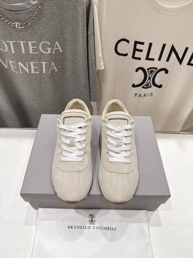 High-End Version Available. Brunello Cucinelli New Bc Classic Casual Sneakers Se