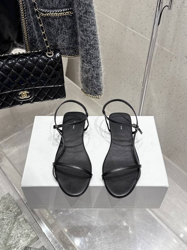 Top-Tier Edition Therow 2025Ss Minimalist Sandals So Minimalist And Trendy! No U