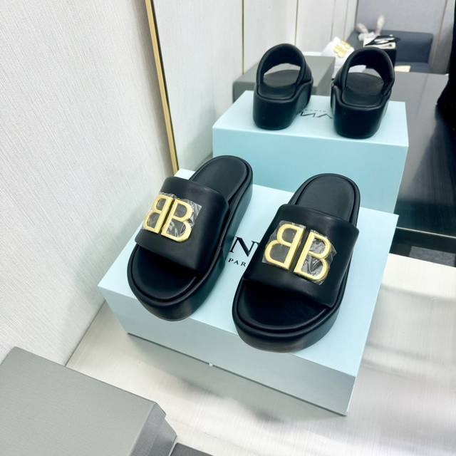 Balenciaga Paris Saint-Germain Sunday Mule Couple's Five-Toe Series Balenciaga's