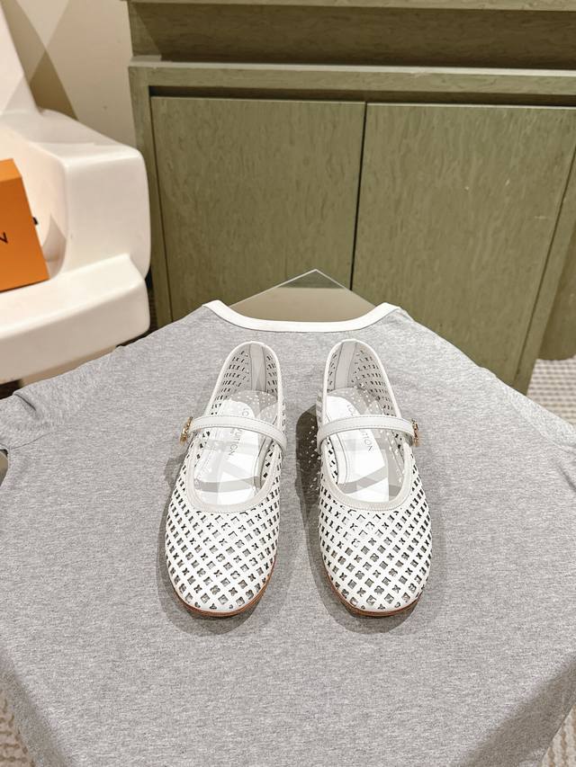 225 Donkey House Early Spring New Arrival~Lv Spring/Summer Ballet Shoes, Absolut