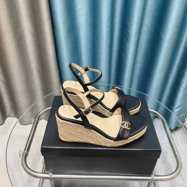 Xiao Xiang 2025 Spring/Summer. Latest Hemp Rope Wedge Sandals! A Must-Have Every