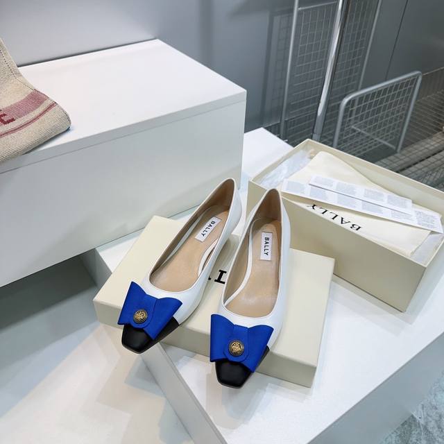 High-Quality Factory-Direct Single Shoes!Top-Quality Bally 2025 Spring/Summer Ne