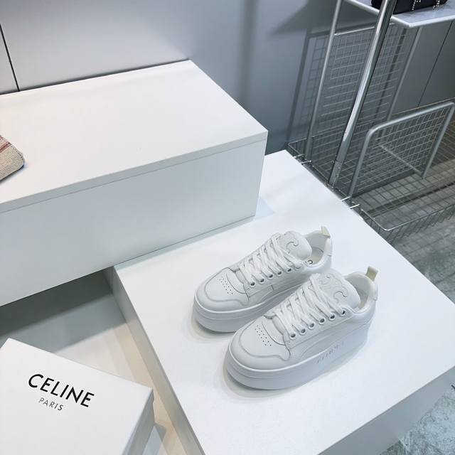 High-Quality Thick-Soled Shoes! Top-Tier Quality Celine 2025 Spring/Summer New C