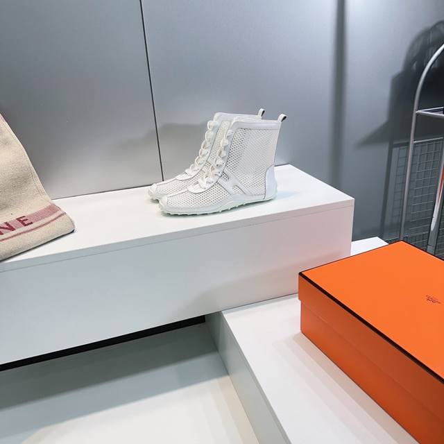 High-Quality Factory-Made High-Top! Top-Quality Hermes H-Line 2025 Spring/Summer