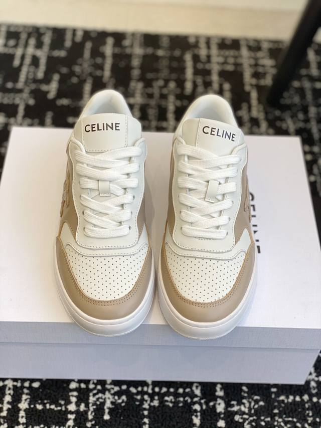 Premium-Grade Men's Style 10 Celine Satin White Sneakers Couple's Edition White
