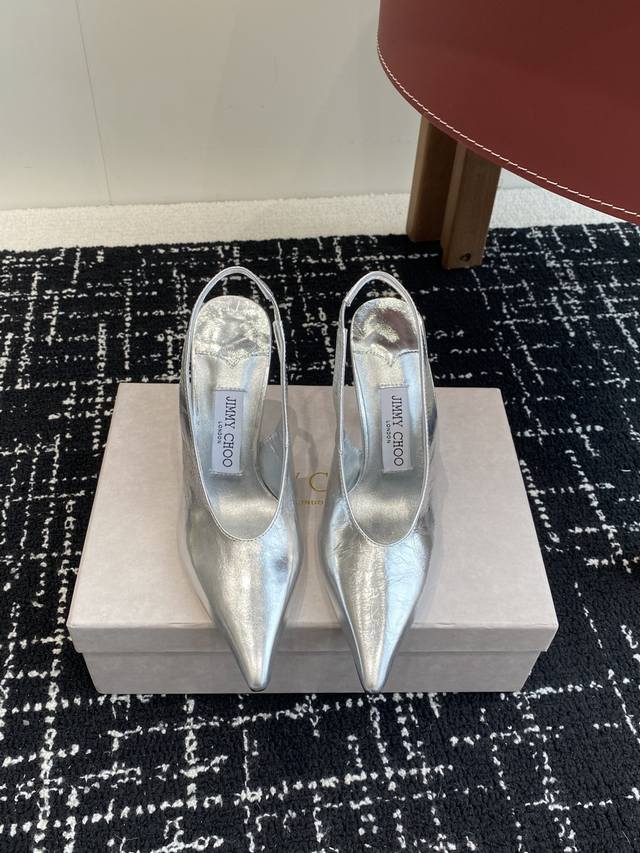 Premium Quality Jimmy Cho*25Ss Early Spring Pointed-Toe High-Heel Single Shoes Z