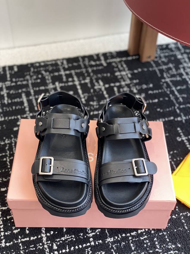 Premium Grade Acne Studios 25Ss New Spring/Summer Acne Studios Sandals The Upper