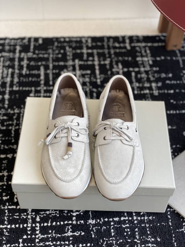 Premium-Grade Brunello Cucinelli 25Ss Latest Bc Lace-Up Casual Shoes Upper: Impo