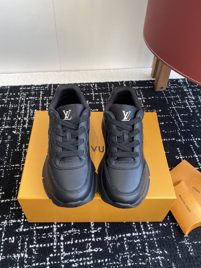 Premium-Grade Lv Louis Vuitton L-Brand Latest Classic Series Thick-Soled Casual