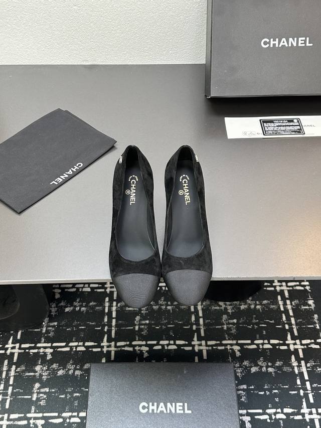 Chane* | Chanel 25P Spring/Summer New Arrival Series Double C High-Heel Slippers